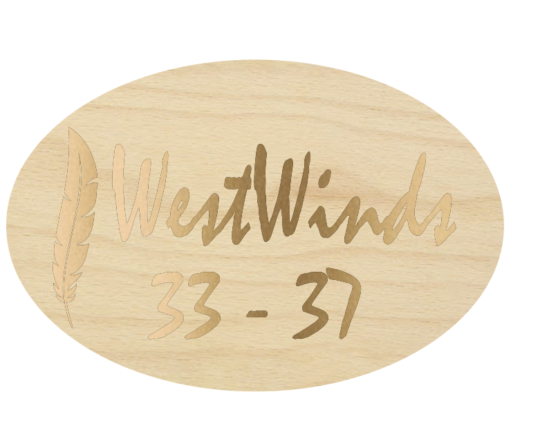 Custom Engraved Sign for Maura Brickman