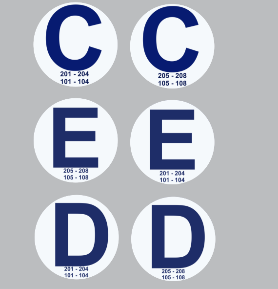 6 Custom PVC UV Printed Signs for Scott Burton