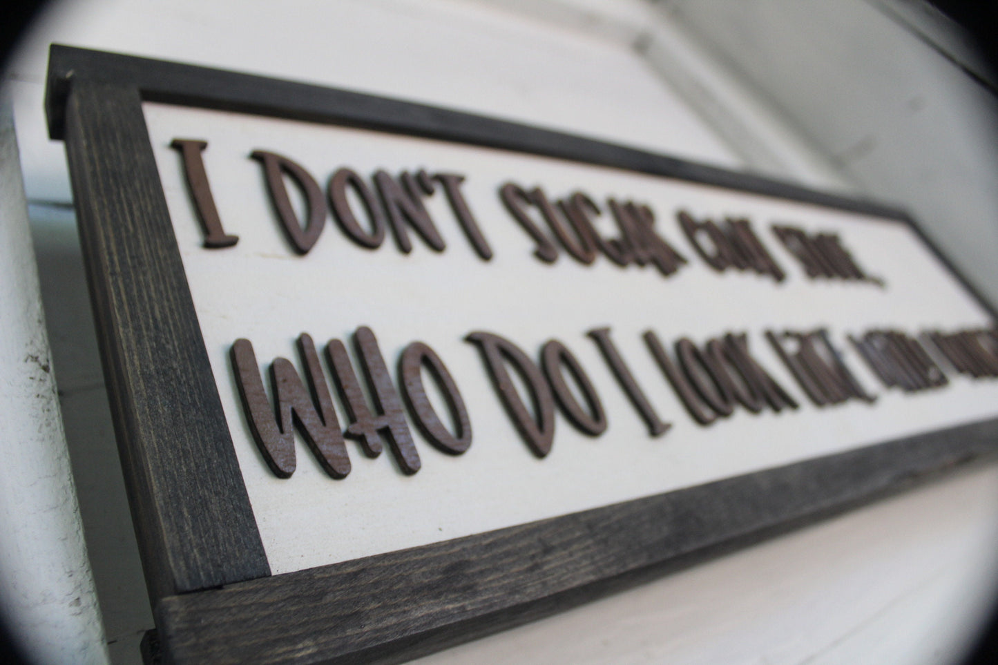 Crotchety Wood Sign Joke Gag Gift Rustic I Don't Sugar Coat Stuff Am I Wonka Sarcastic Decoration Wall Decor Hanging Snarky Straight Truth