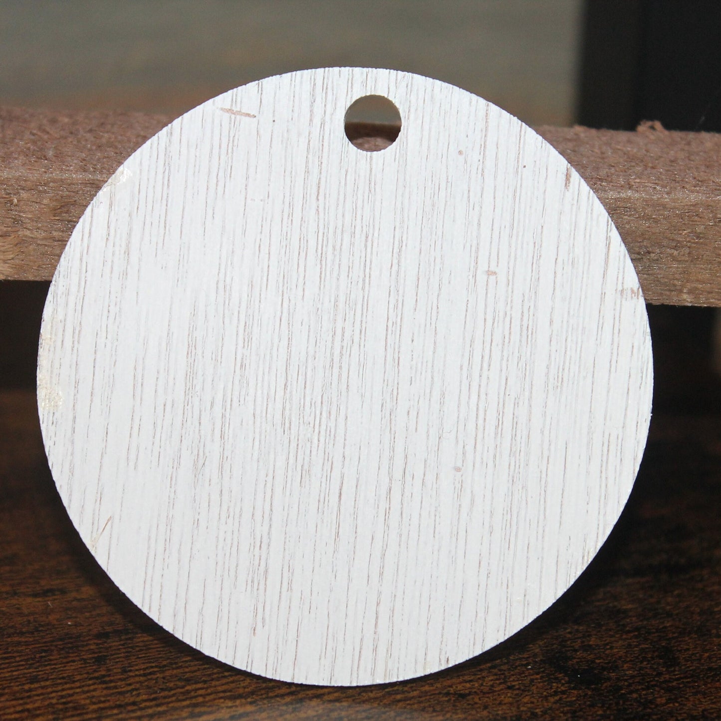 Grumpy Cat Siamese Himalayan Keychain Christmas White Wood Mistletoe Santa Hat Ornament Blue Eyes Feline Decoration Décor Circle Sign Gift