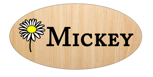 Custom Engraved sign for Nicole