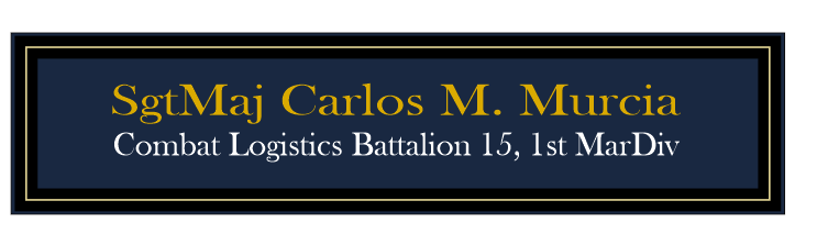 Custom UV Framed Sign for Carlos