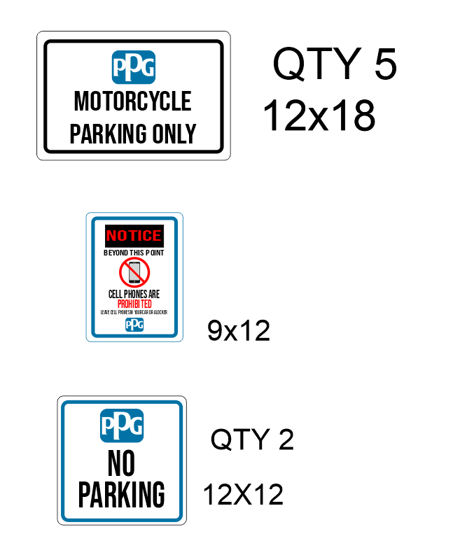 Custom Signage For PPG