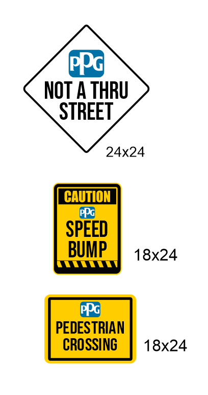Custom Signage For PPG