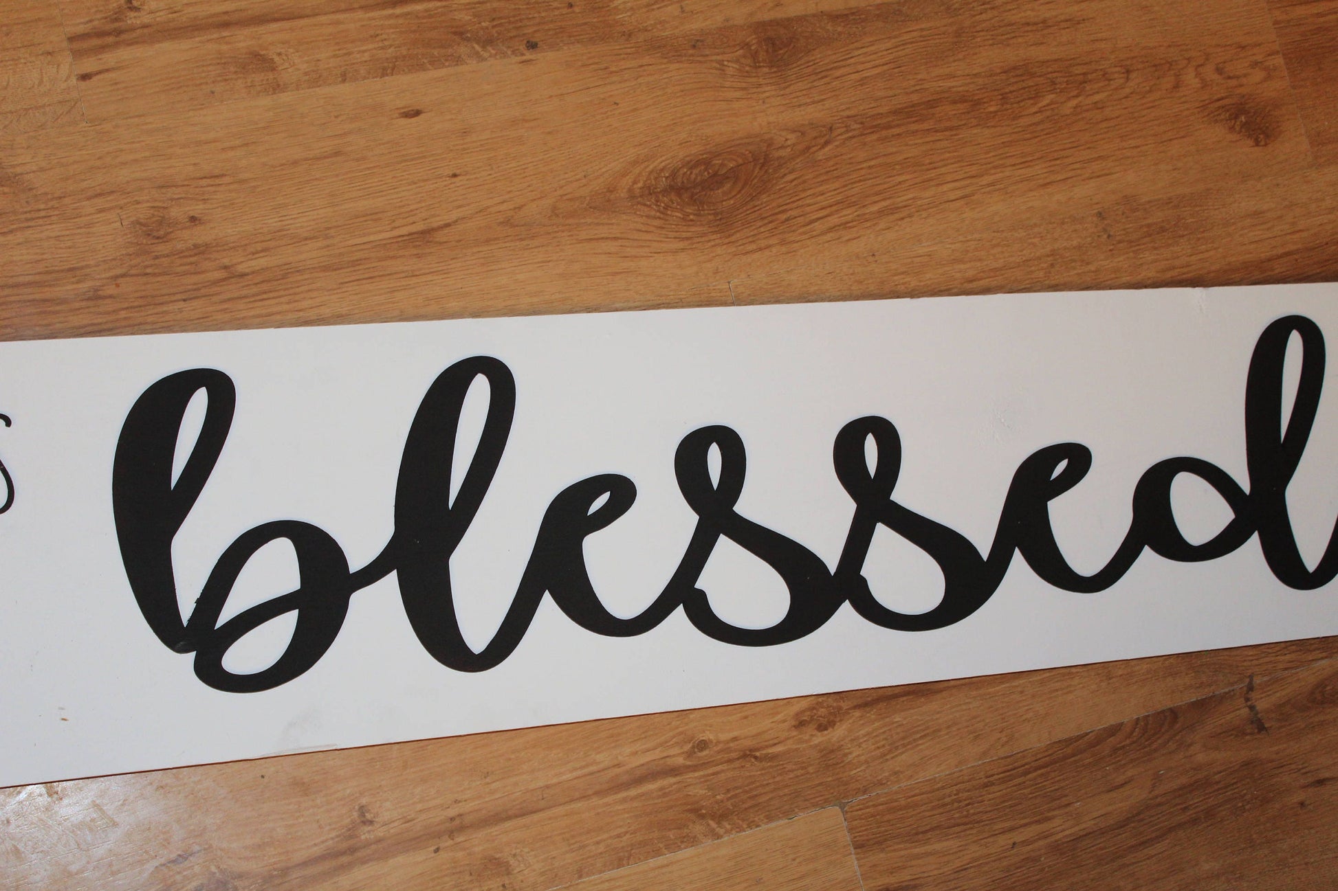 This Home is Blessed, Blessed Sign, Raised Letter, Extra Large, Couch Fireplace Sign, Wooden, Wood, X Large 3D, Housewarming Gift