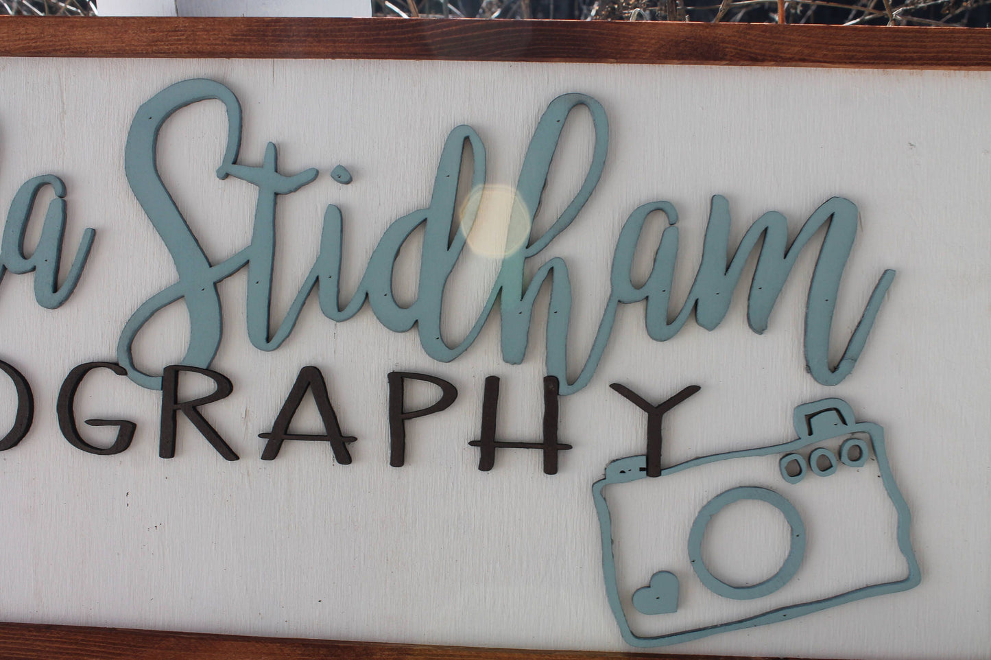 photo studio sign