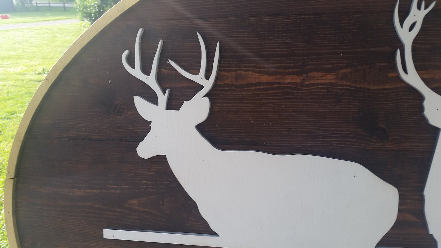 custom farm sign wood ranch signage great for hanging large or small indoor or outdoor with deer or stags
