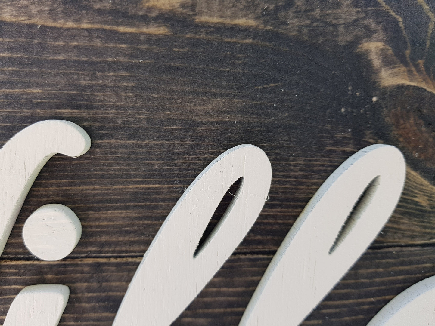 Bistro Sign, Restaurant Sign, Coffee Sign, Deli Sign, Ebony and Ivory, Large Custom Business Sign, Business Logo, Sign, Interior, Exterior