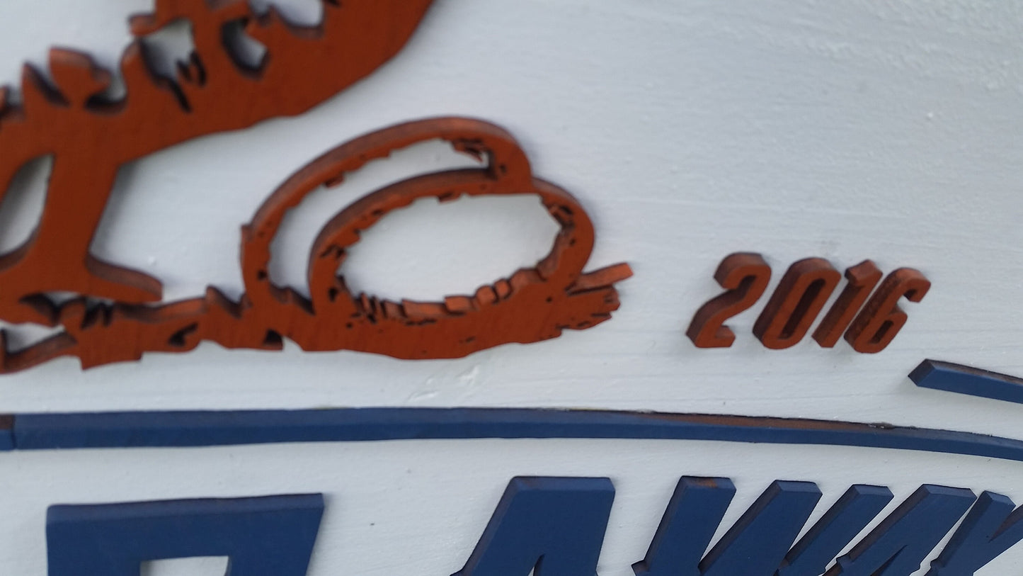 Farm Sign, Hobby Farm Sign, Chickens, Home Grown, Commercial Business Sign, Wood, 3D, Exterior Sign, Outdoor, Entrance Sign, Personalized