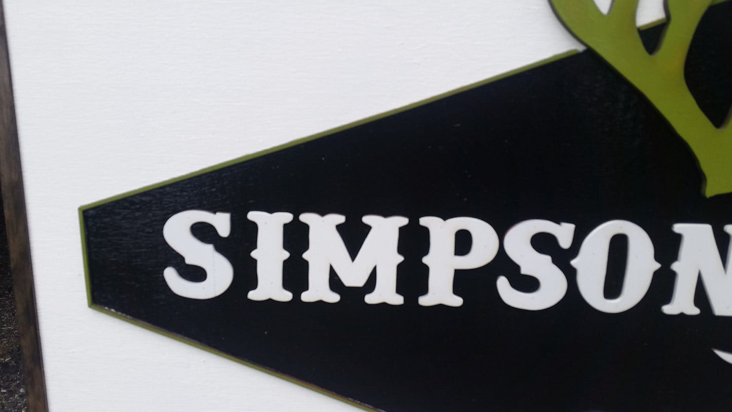 Realty Sign, Realtor Sign, Ranch Sign, Large Outdoor, Commercial Business Sign, Wood, 3D, Exterior Sign, Outdoor, Entrance Sign, Personalize