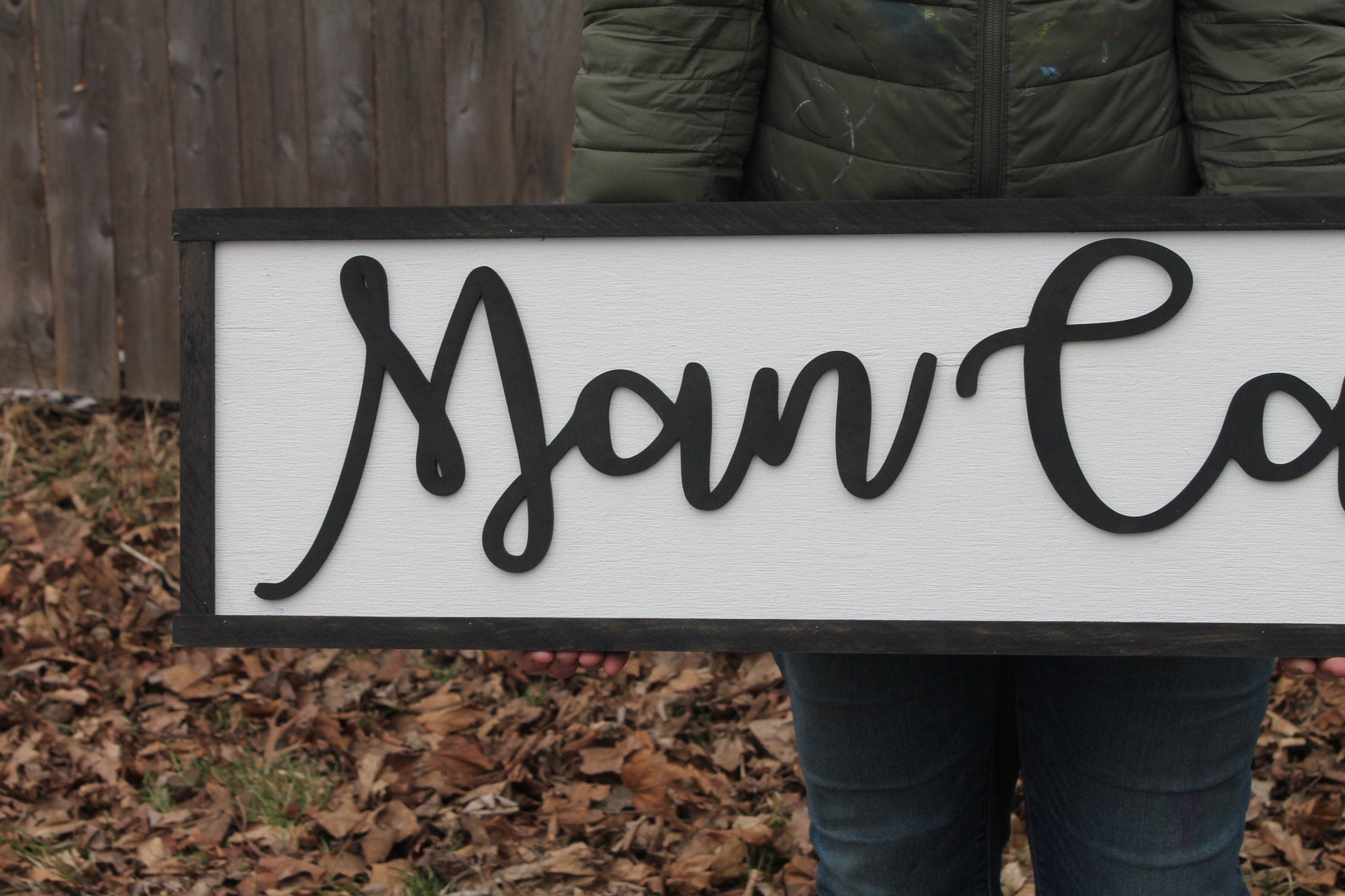 Man Cave Wood Sign, Raised Text, Mens, Couch Sign, Large, Over Sized Rustic, Primitive, Shabby Chic, 3D, Country Living
