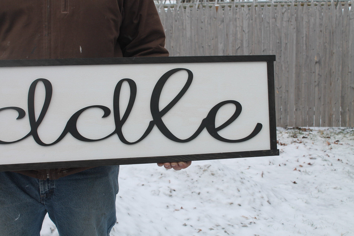 Lets Cuddle, Wood Sign, Extra Large Country Sign ,Large Raised Letter, Over-sized, Wood, Extra Large, Couch Sign, Fireplace Sign, Bedroom