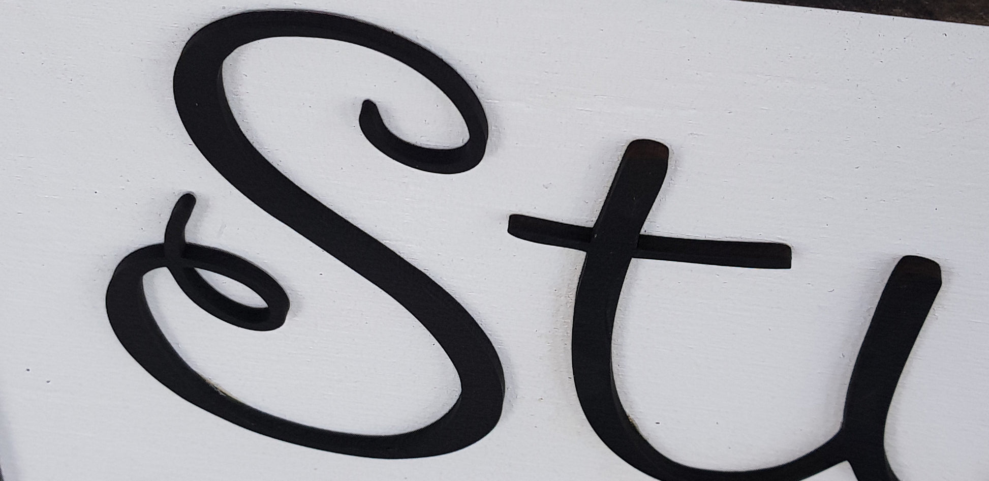 Studio 563, Salon Sign, Large Custom Business Sign, We Use Your Actual Graphic, Business Logo, Wood, Laser Cut Out, 3D, Extra Large