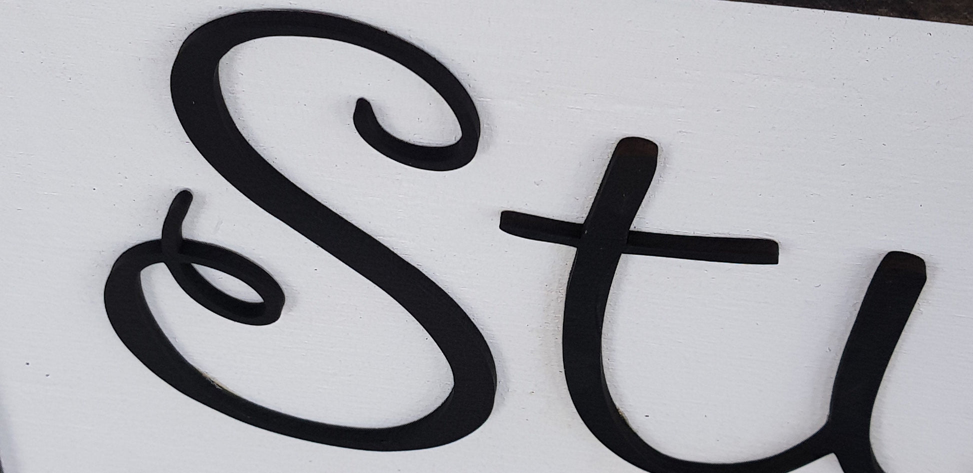 Studio 563, Salon Sign, Large Custom Business Sign, We Use Your Actual Graphic, Business Logo, Wood, Laser Cut Out, 3D, Extra Large