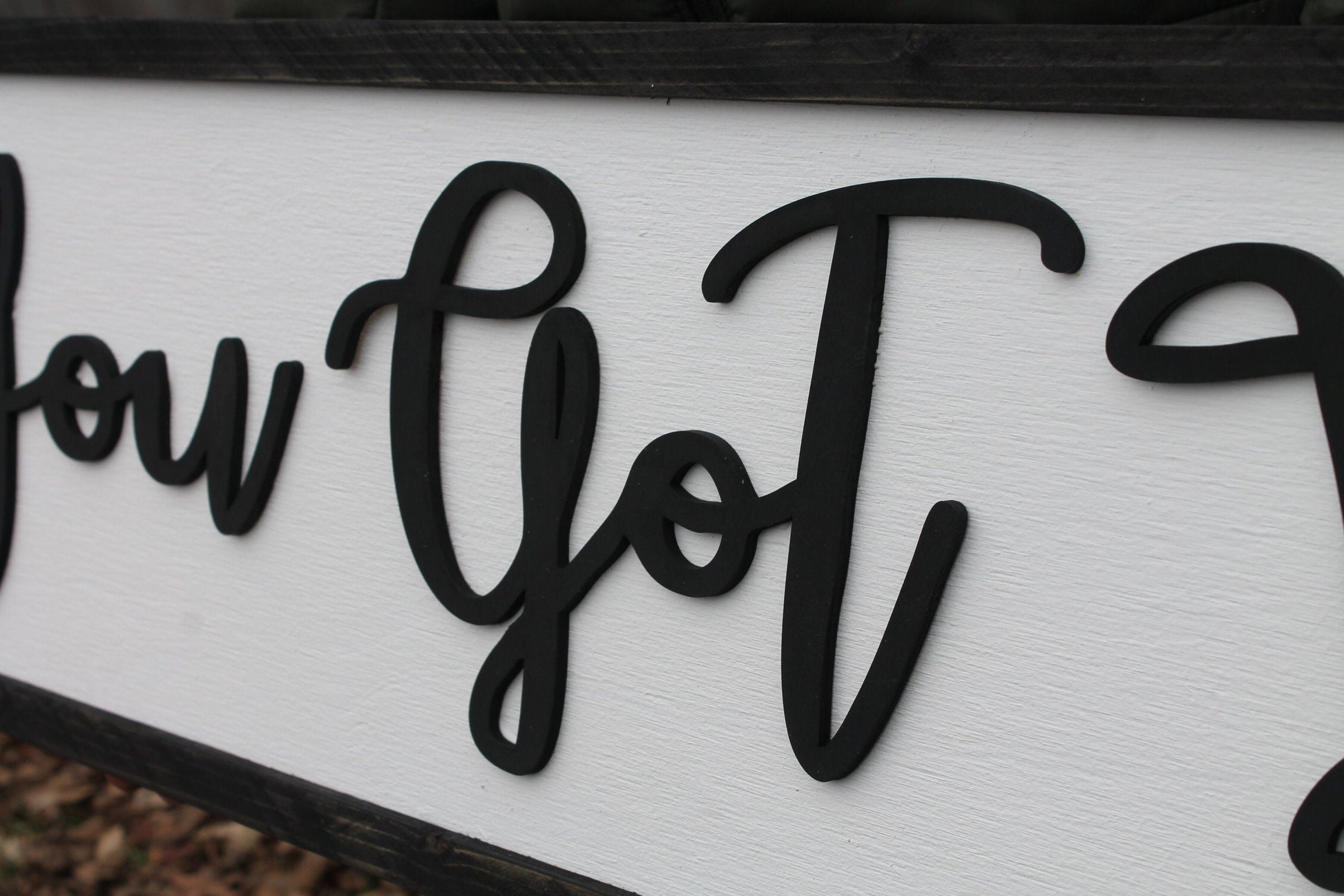 Inspirational Sign You Got This Raised Text Wood Sign Décor Office Conference Room Art Large Over Sized Rustic Primitive Shabby Chic 3D