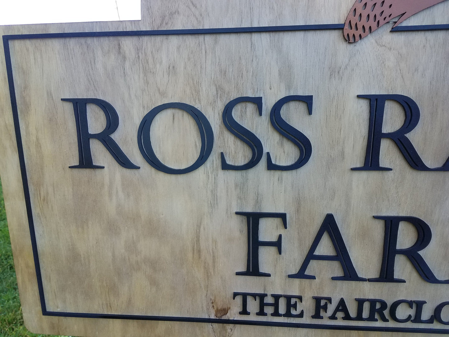 Farm Sign, Woodland Duck, Bird, Poultry, Hobby Farm, Large Custom Business Sign, We Use Your Actual Graphic, Business Logo, Wood, 3D, Large