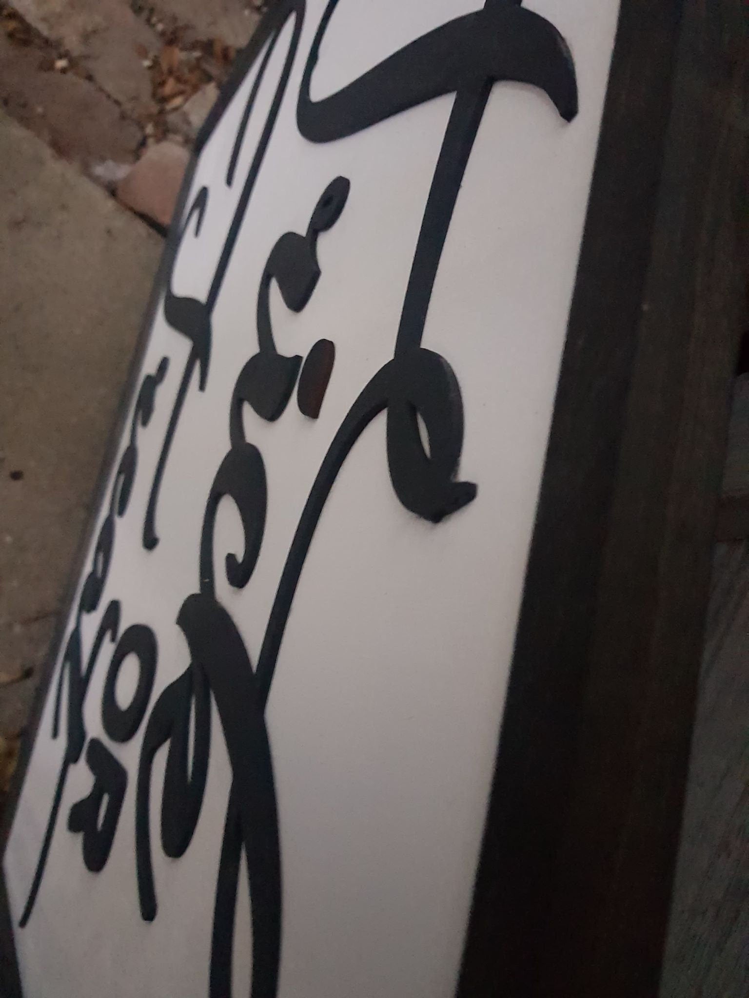 Extra Large Trick or Treat, Halloween, Large, Decor, Large Wood Sign, Over Sized, Raised Text, Sign, Shabby Chic, Rustic, 3D