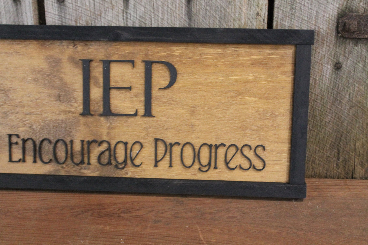 IEP Teacher Sign Individualized Education Teacher Appreciation Gift Intervention Specialist Special Education Coordinator Wood