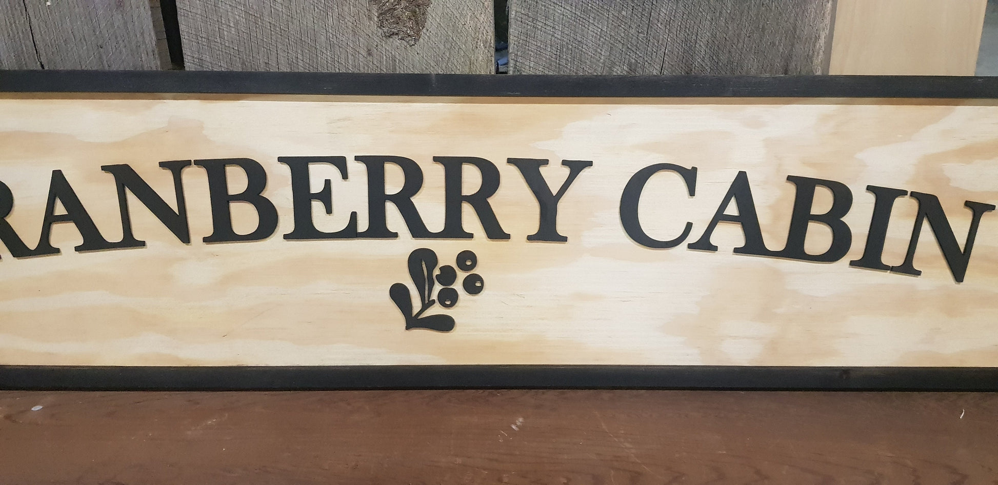 Large Custom Cabin Ranch Sign, Over-sized Rustic Business Logo, Wood, Laser Cut Out, 3D, Extra Large, Sign Footstepsinthepast
