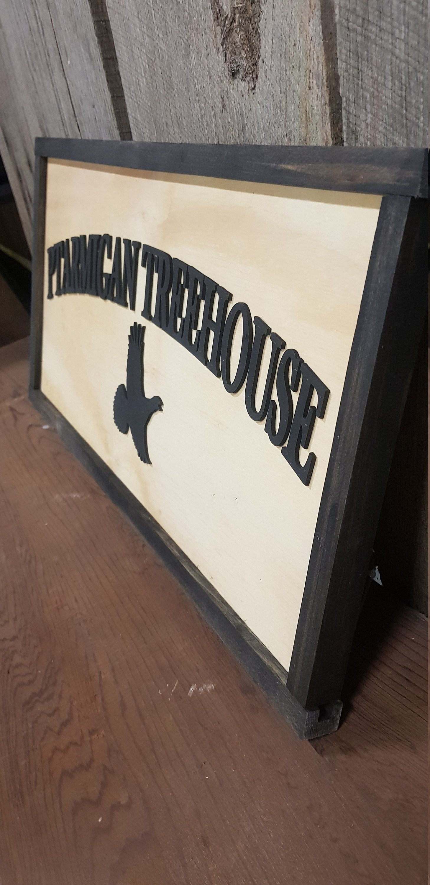 Large Custom Cabin Ranch Sign, Over-sized Rustic Business Logo, Wood, Laser Cut Out, 3D, Extra Large, Sign Footstepsinthepast
