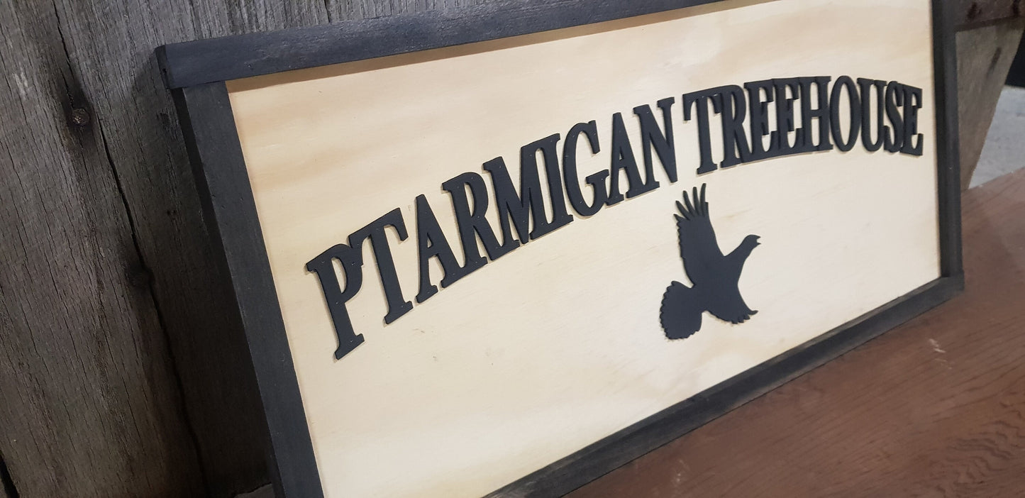 Large Custom Cabin Ranch Sign, Over-sized Rustic Business Logo, Wood, Laser Cut Out, 3D, Extra Large, Sign Footstepsinthepast