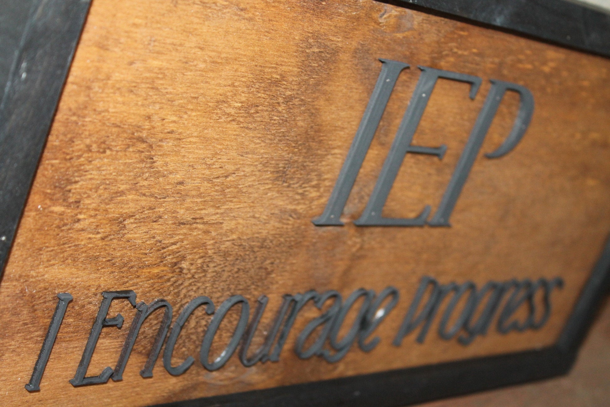 IEP Teacher Sign Individualized Education Teacher Appreciation Gift Intervention Specialist Special Education Coordinator Wood