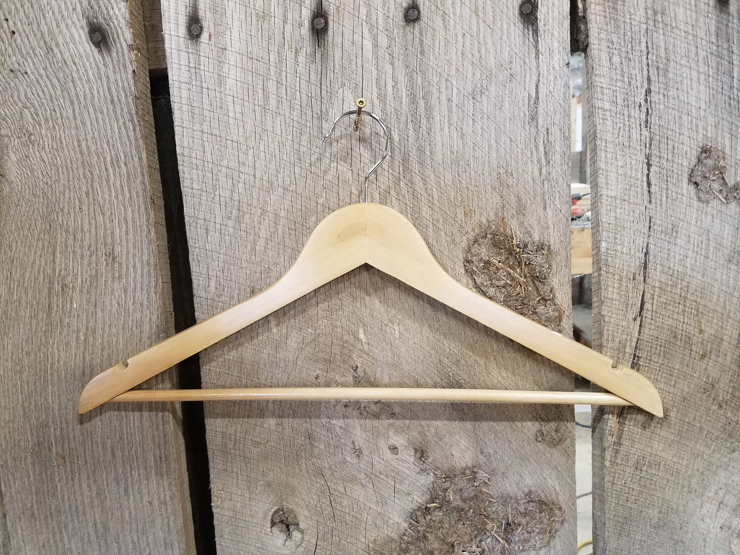 Custom Clothes Hanger Engraved Hard Wood Use Your Logo Customization Business Logo Personalized