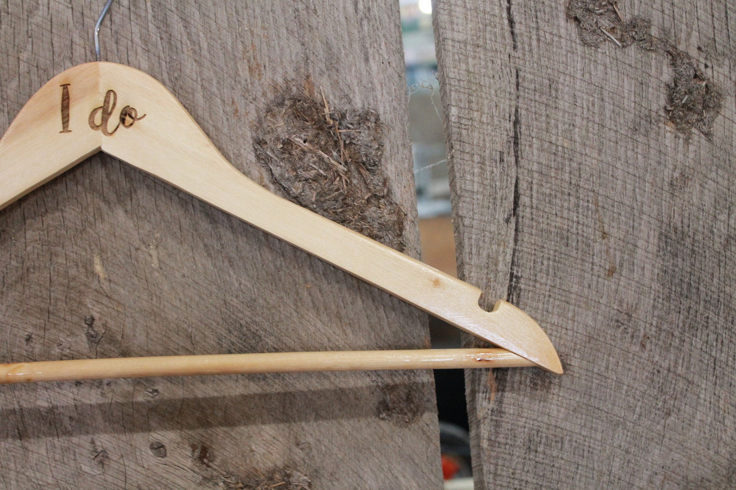 I Do I me Too Matching Bride and Groom Clothes Hanger Engraved Hard Wood Sturdy Dress Wedding Gift Set