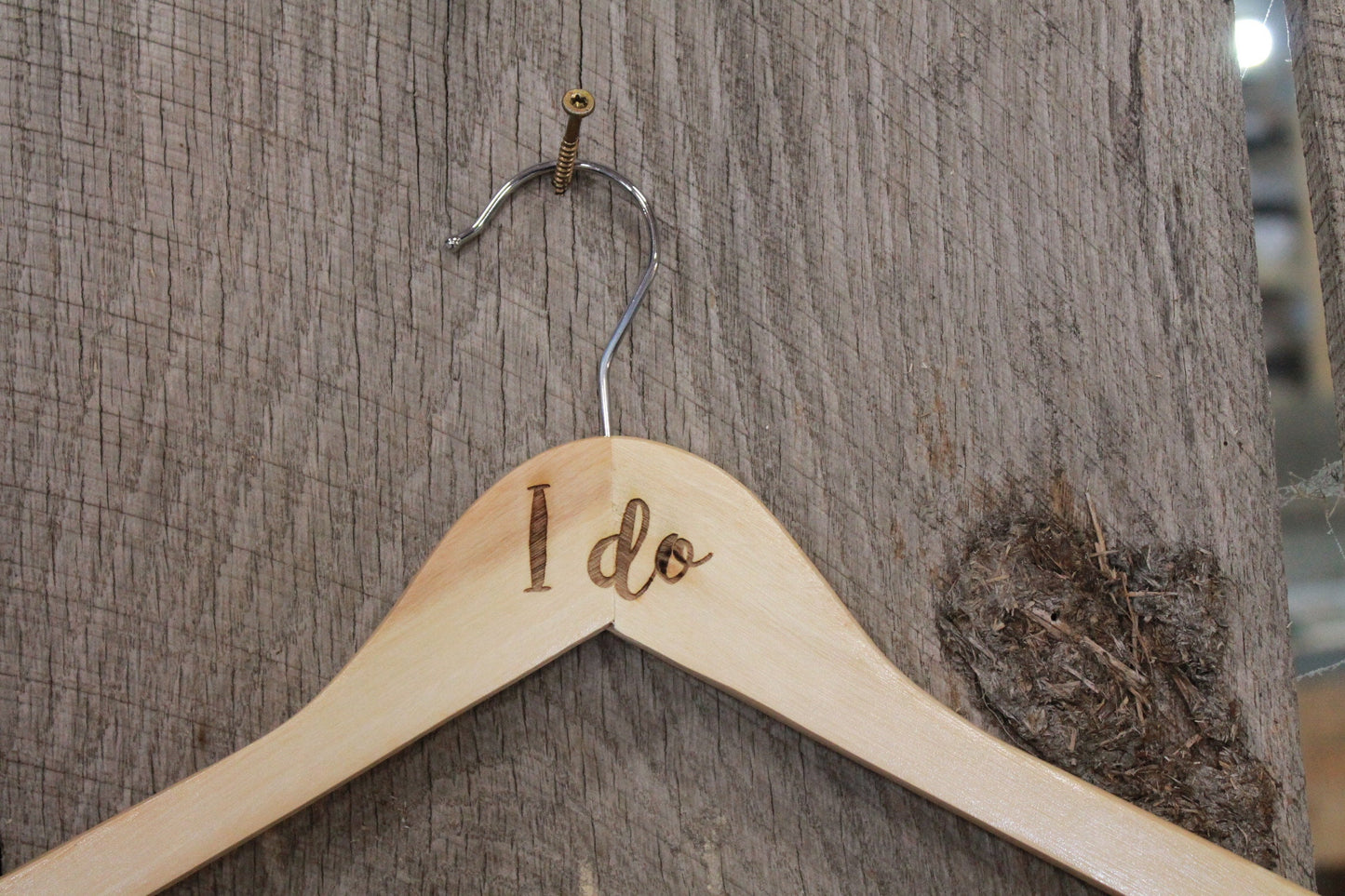 I Do I me Too Matching Bride and Groom Clothes Hanger Engraved Hard Wood Sturdy Dress Wedding Gift Set