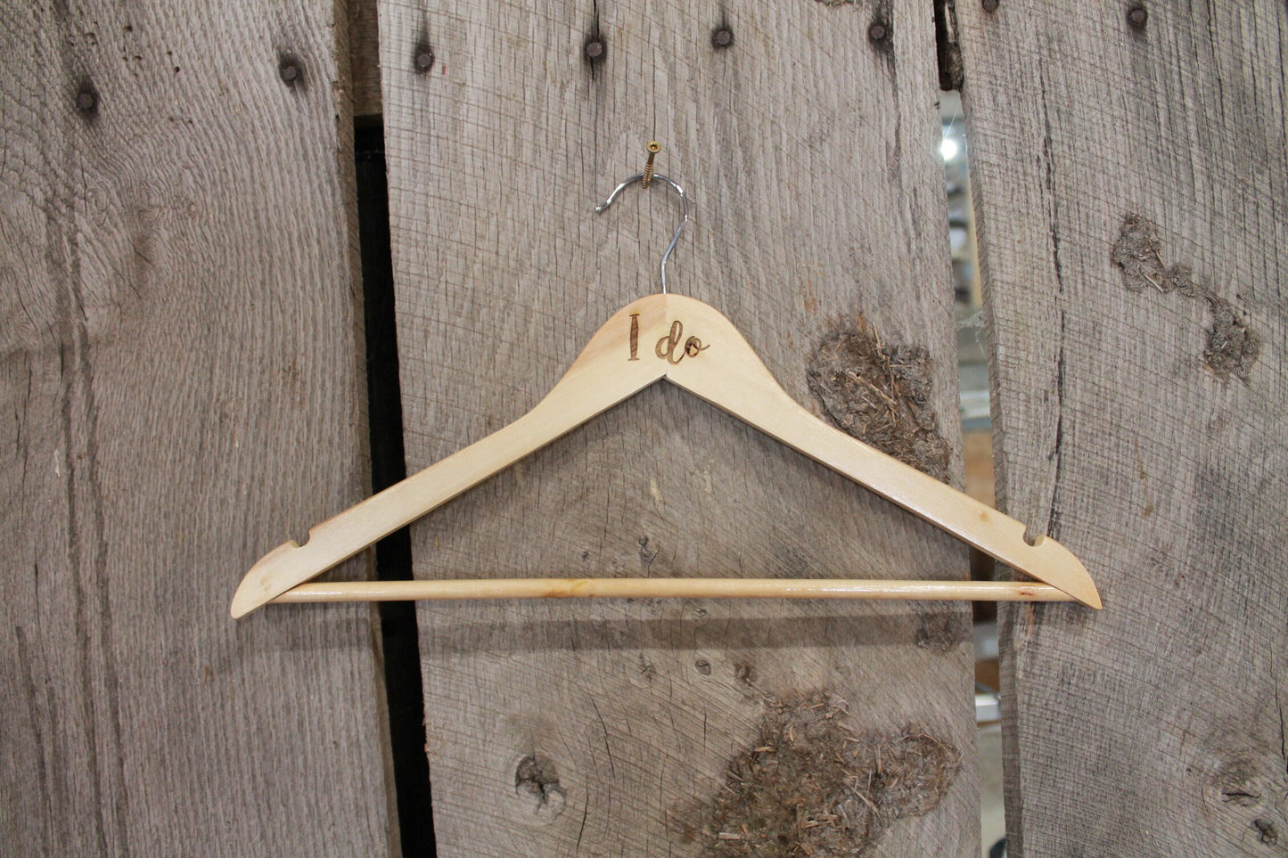 I Do I me Too Matching Bride and Groom Clothes Hanger Engraved Hard Wood Sturdy Dress Wedding Gift Set