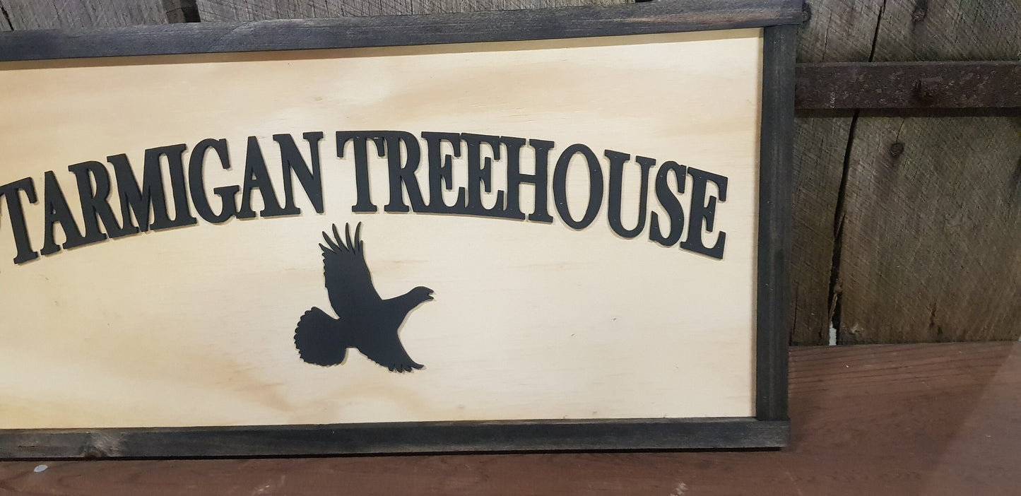 Large Custom Cabin Ranch Sign, Over-sized Rustic Business Logo, Wood, Laser Cut Out, 3D, Extra Large, Sign Footstepsinthepast