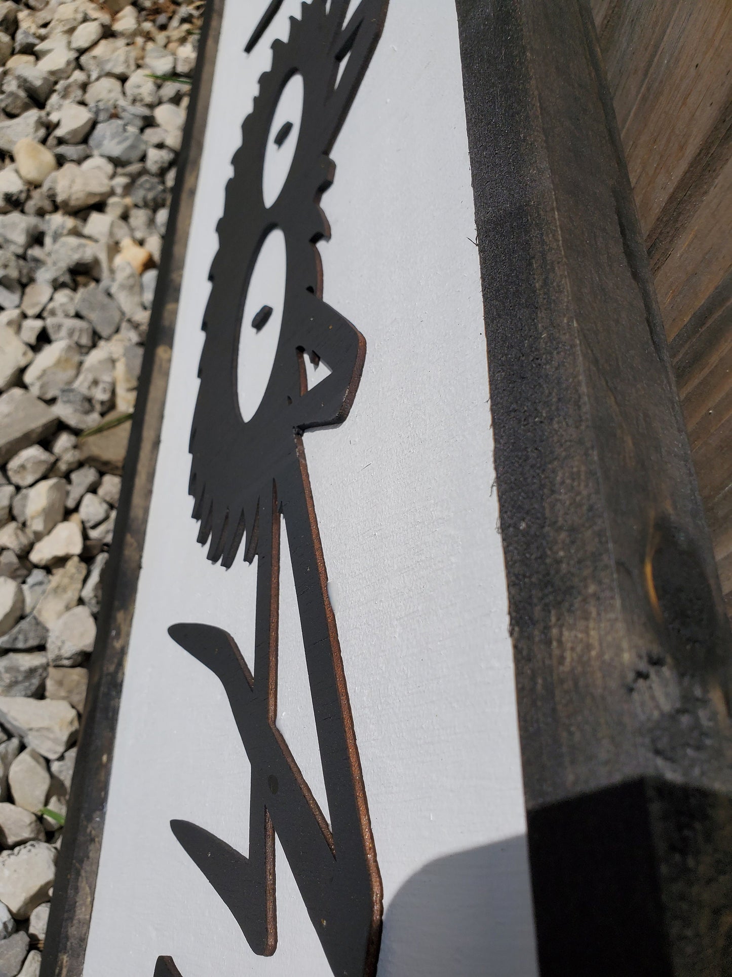 Spooky Spider, Halloween Sign, Decor, Wall, Wood, 3D, Handmade, Laser Cut, Primitive, Rustic, Raised, Graphic, Decoration