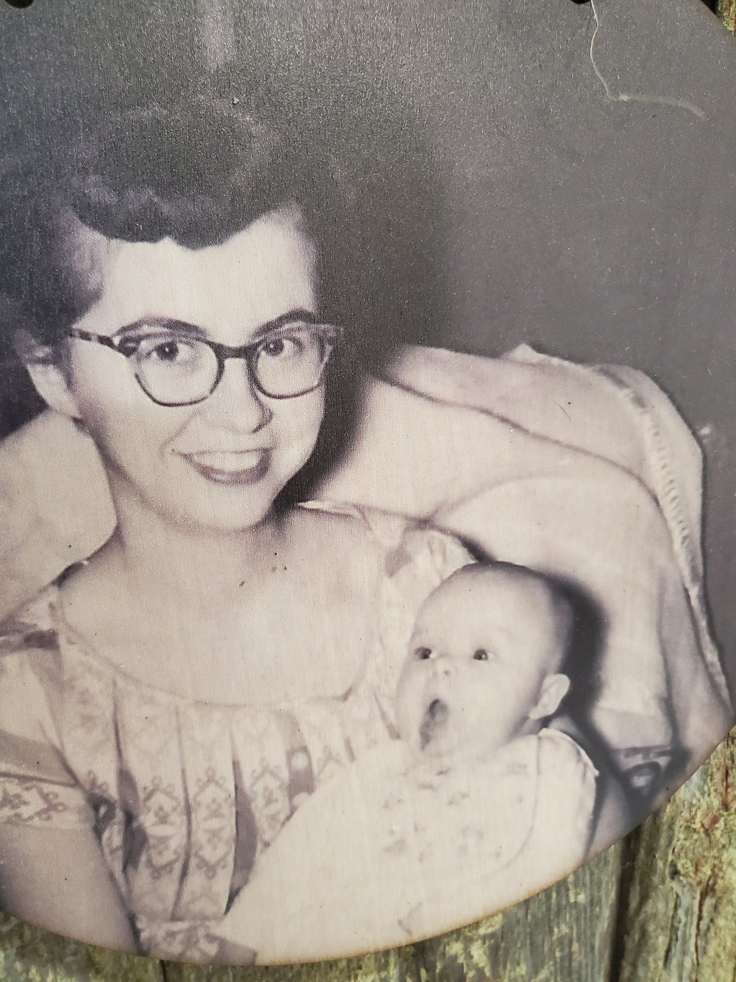 Family Photo Your Photos on Wood Memories on Wood Black and White Photo Your Picture Printed Personalized Custom Gift Idea Home Decor USA