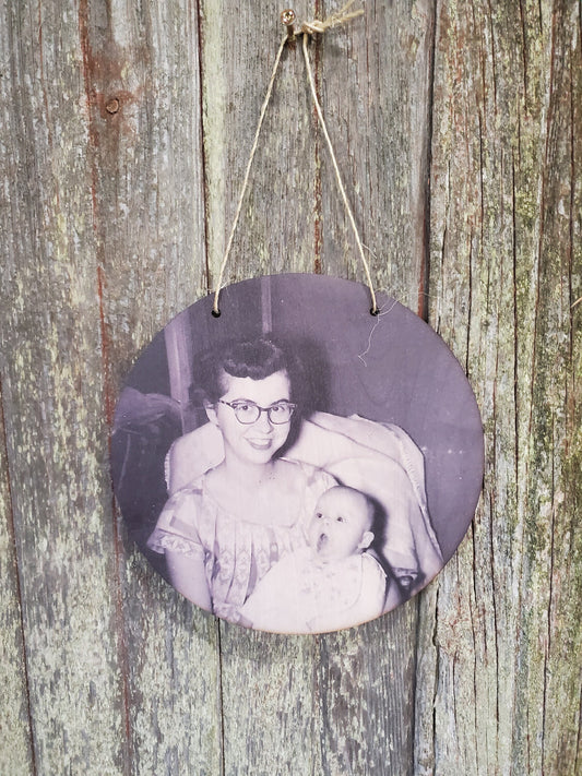 Family Photo Your Photos on Wood Memories on Wood Black and White Photo Your Picture Printed Personalized Custom Gift Idea Home Decor USA