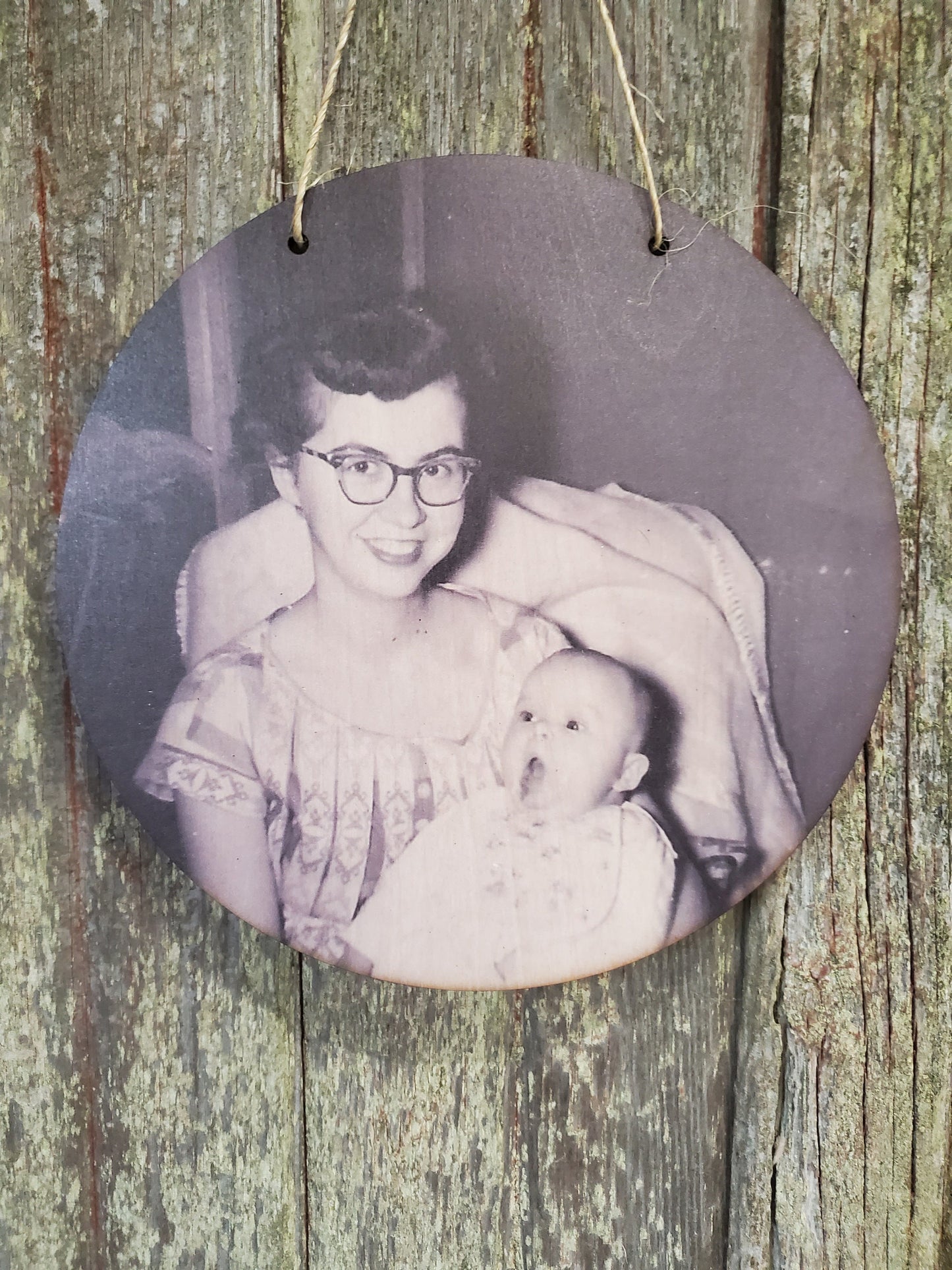 Family Photo Your Photos on Wood Memories on Wood Black and White Photo Your Picture Printed Personalized Custom Gift Idea Home Decor USA