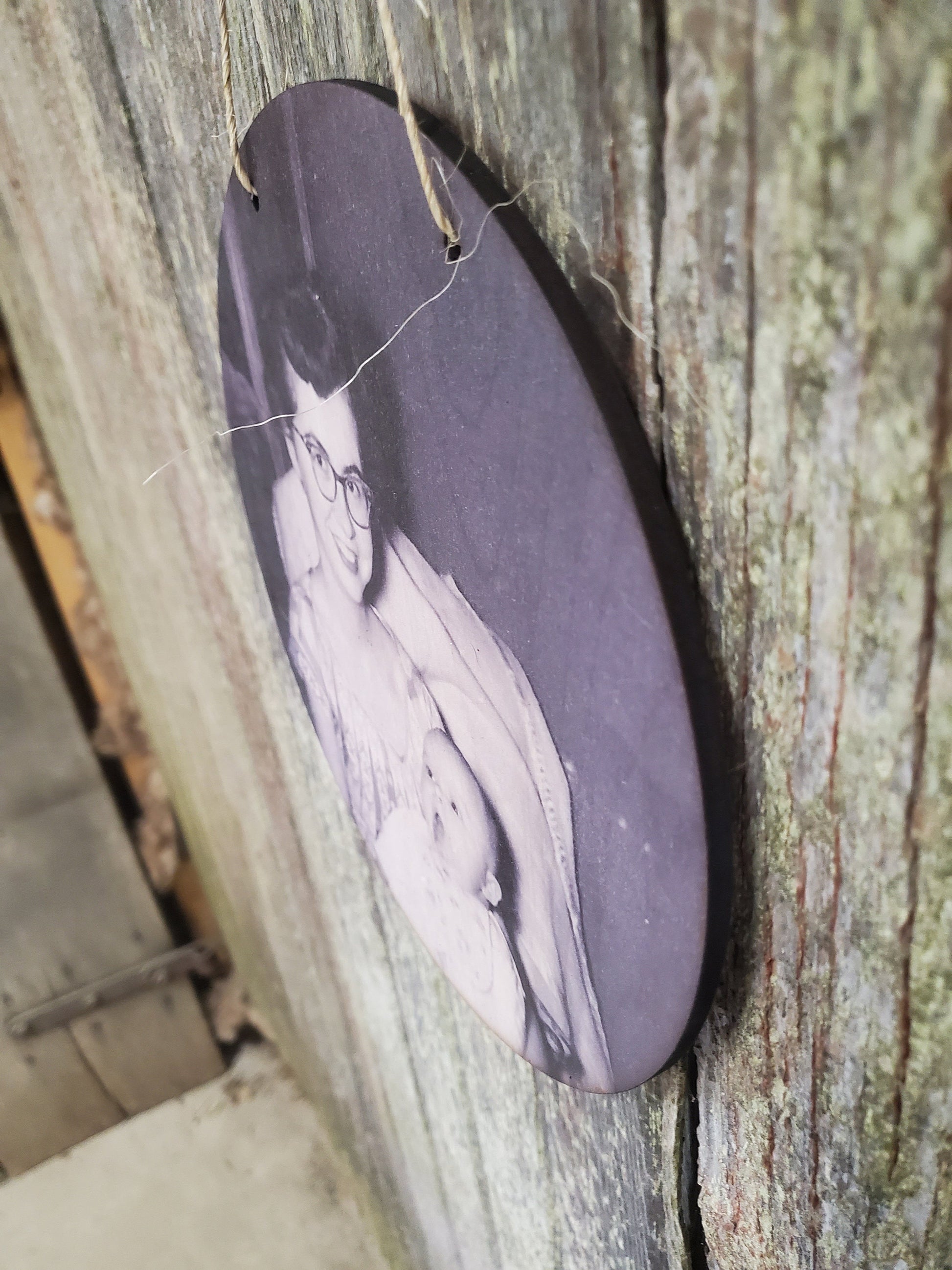 Family Photo Your Photos on Wood Memories on Wood Black and White Photo Your Picture Printed Personalized Custom Gift Idea Home Decor USA