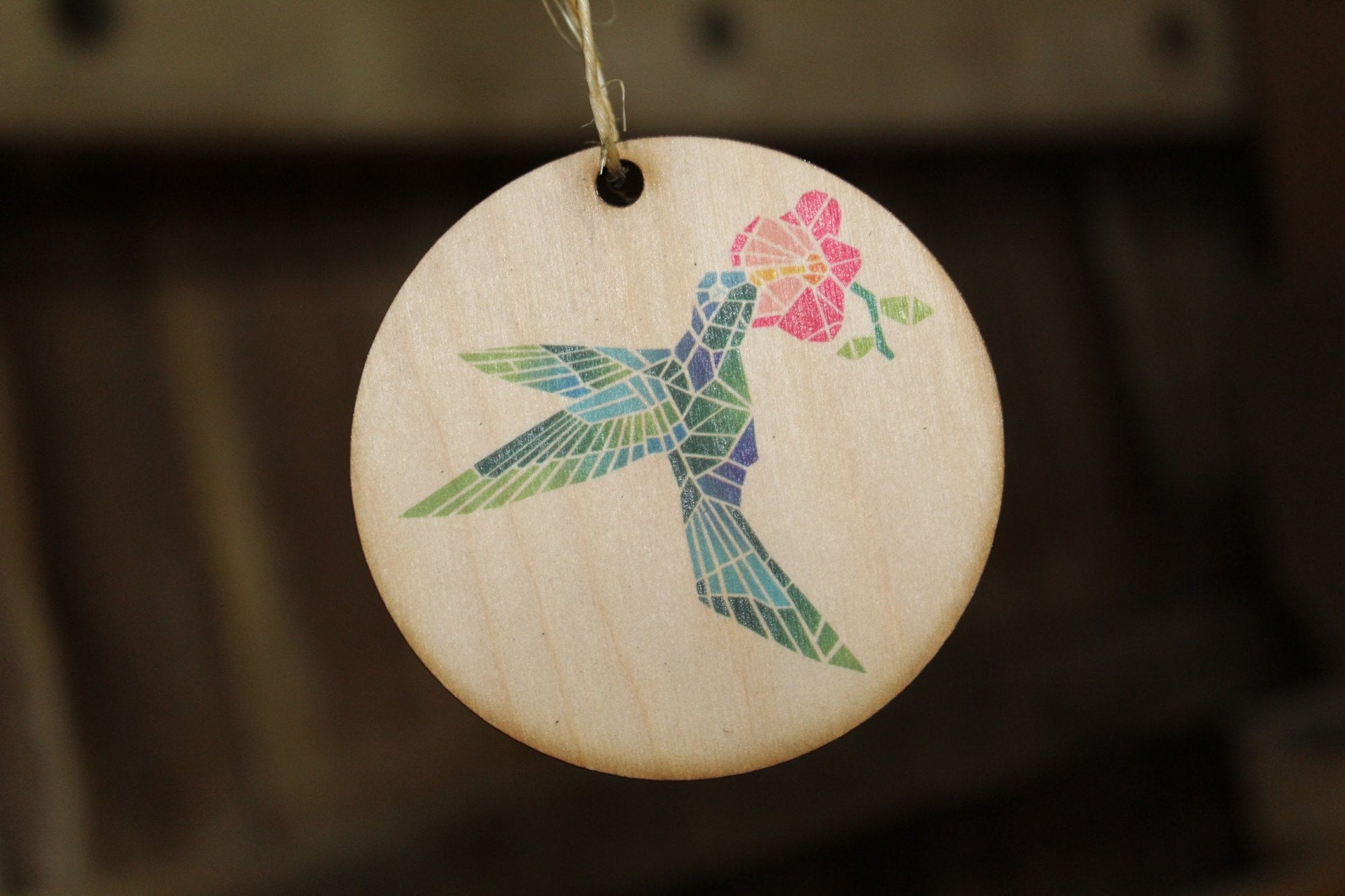 natural wood backer