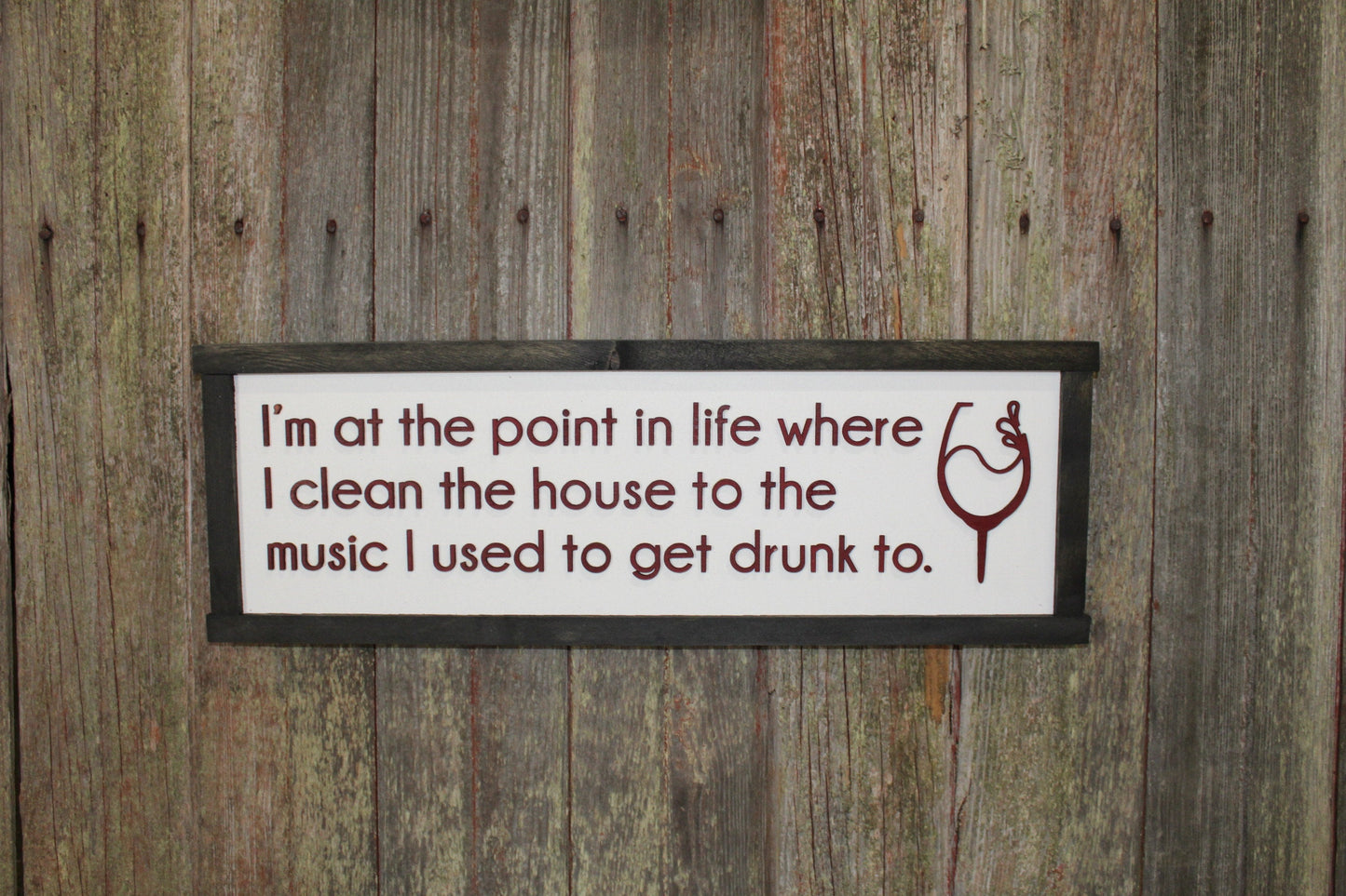 cleaning the house sign