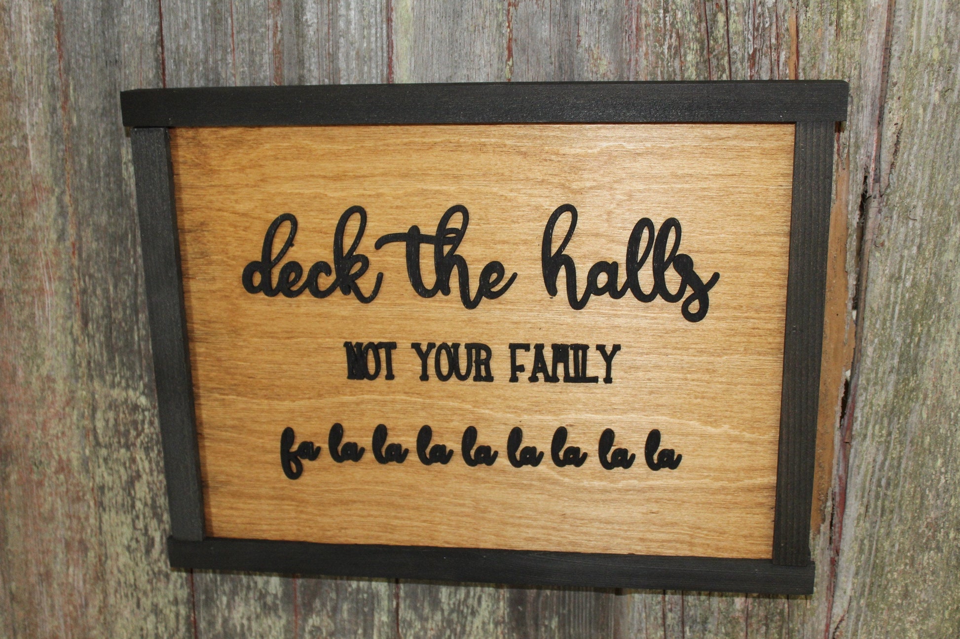 country christmas sign