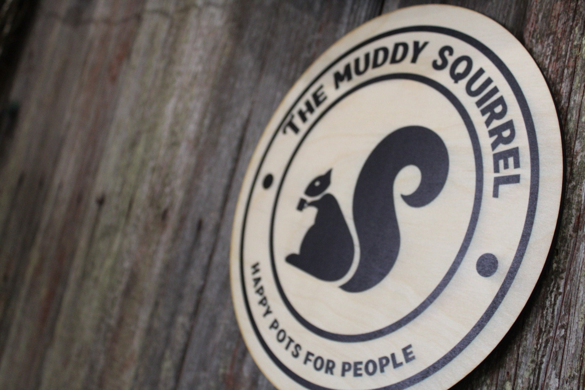 Your Actual Logo Round Small Business Sign Business Custom Circle Personalized Home Decor Plaque Wall Art Color Wood Print Color