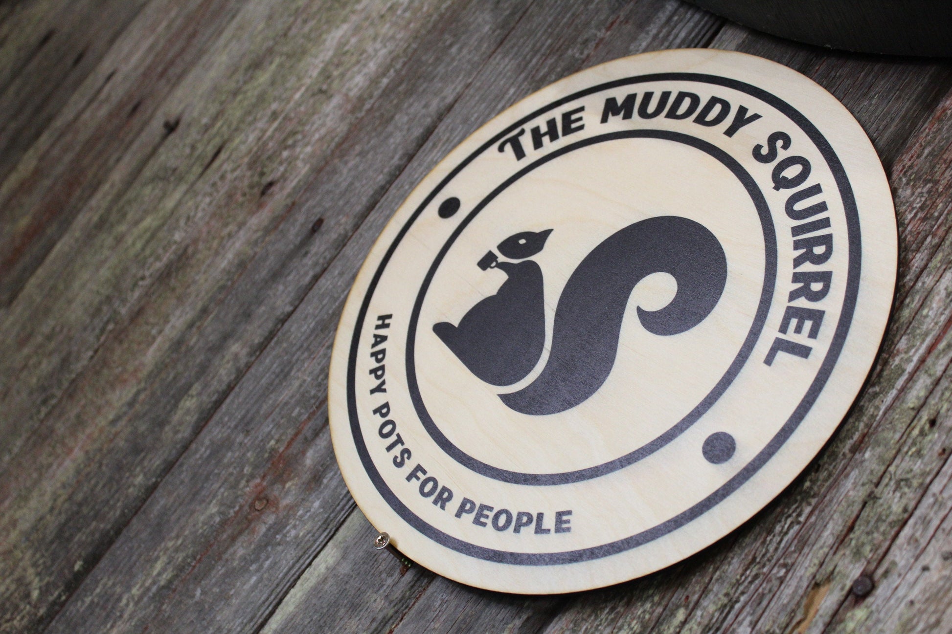 Your Actual Logo Round Small Business Sign Business Custom Circle Personalized Home Decor Plaque Wall Art Color Wood Print Color