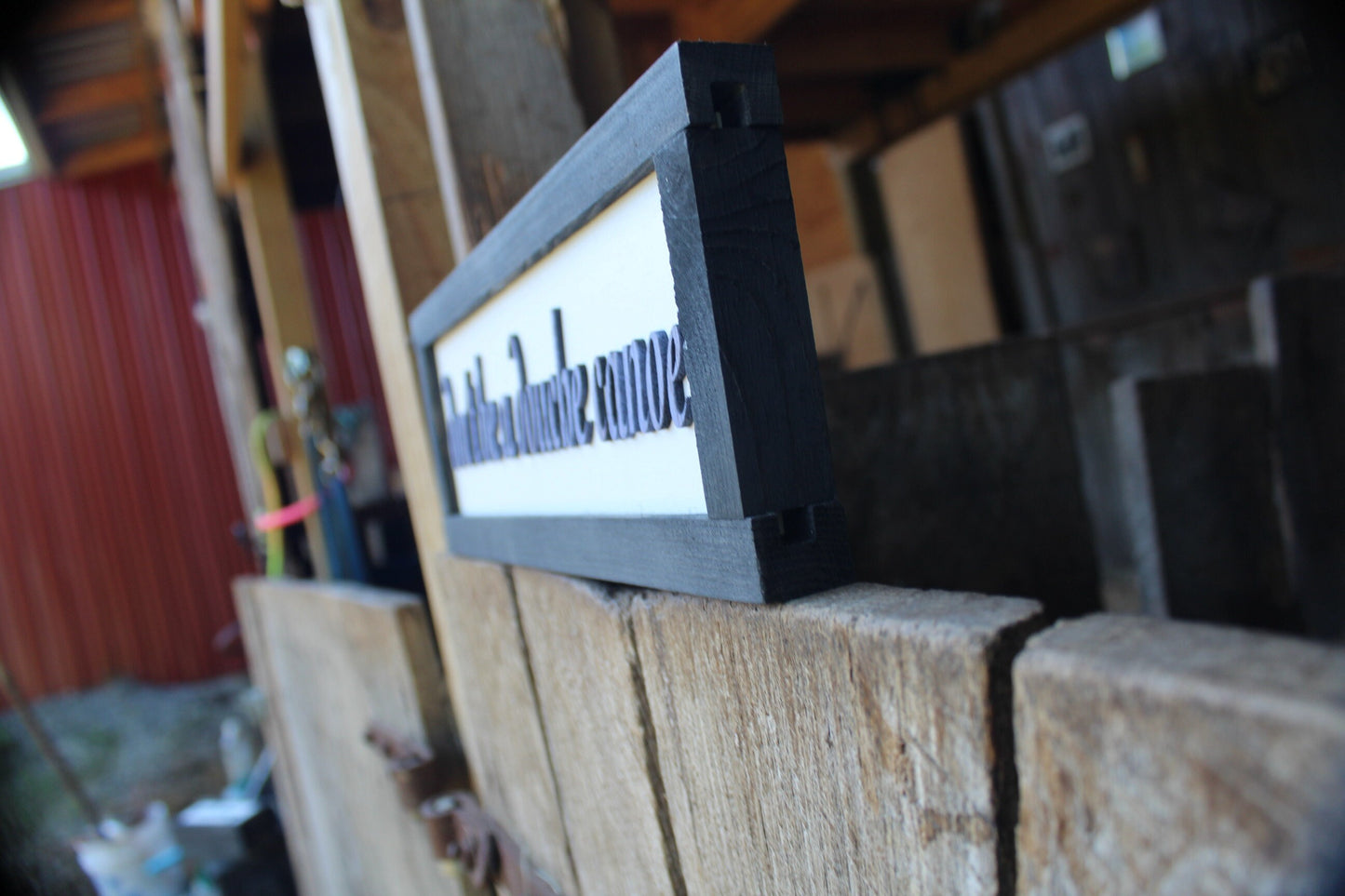 Sarcastic Don't Be A Deuce Canoe Wood Sign Joke Gag Gift Rustic Snarky Decoration Wall Decor Hanging Raised Text Wooden 3D