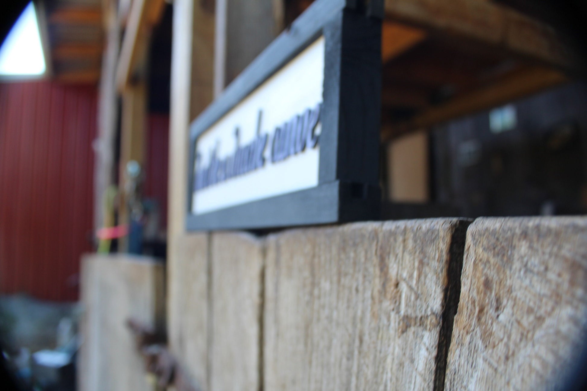 Sarcastic Don't Be A Deuce Canoe Wood Sign Joke Gag Gift Rustic Snarky Decoration Wall Decor Hanging Raised Text Wooden 3D