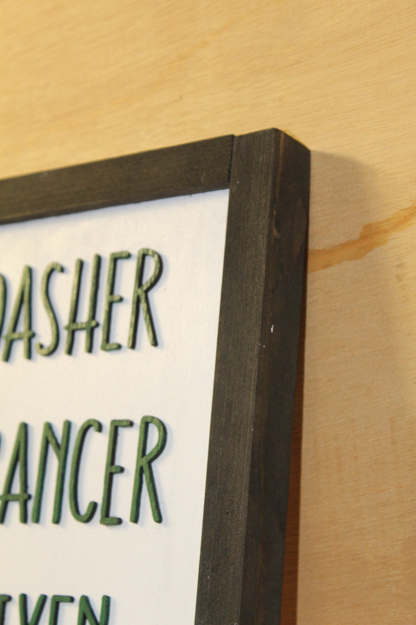 Rudolph Reindeer Santa Wont You Guide My Sleigh Magic Of Christmas Vertical Home Decor Holiday Christmas 3D Raised Handmade Livingroom