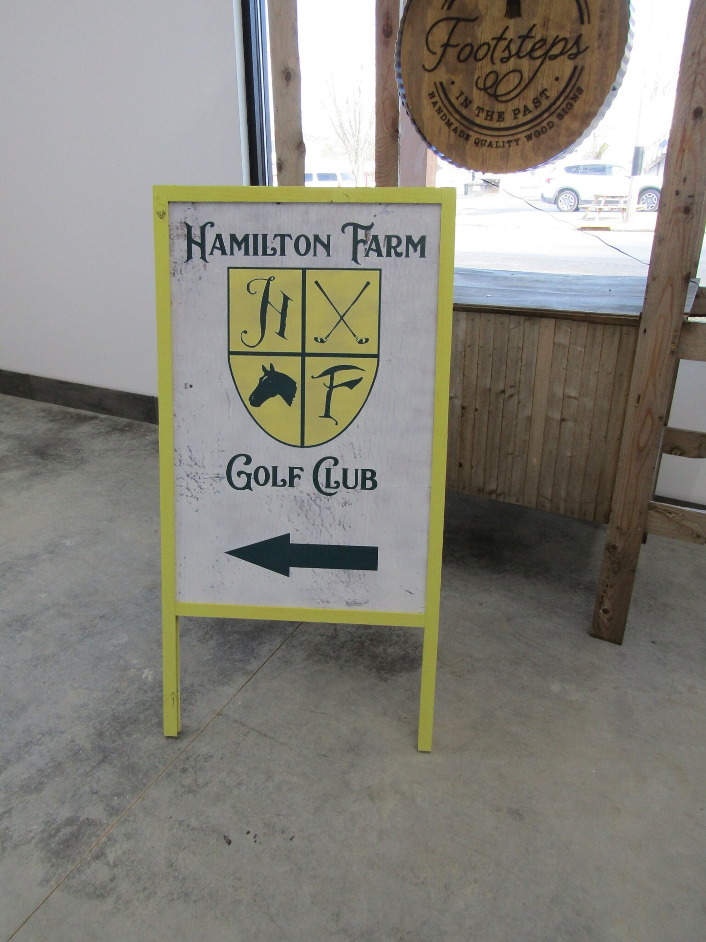 Sidewalk Sign A Frame Folding Sign Affordable Business Sign Your Logo Free Standing Extra Large Commercial Hinge Outdoor Advertising Golf