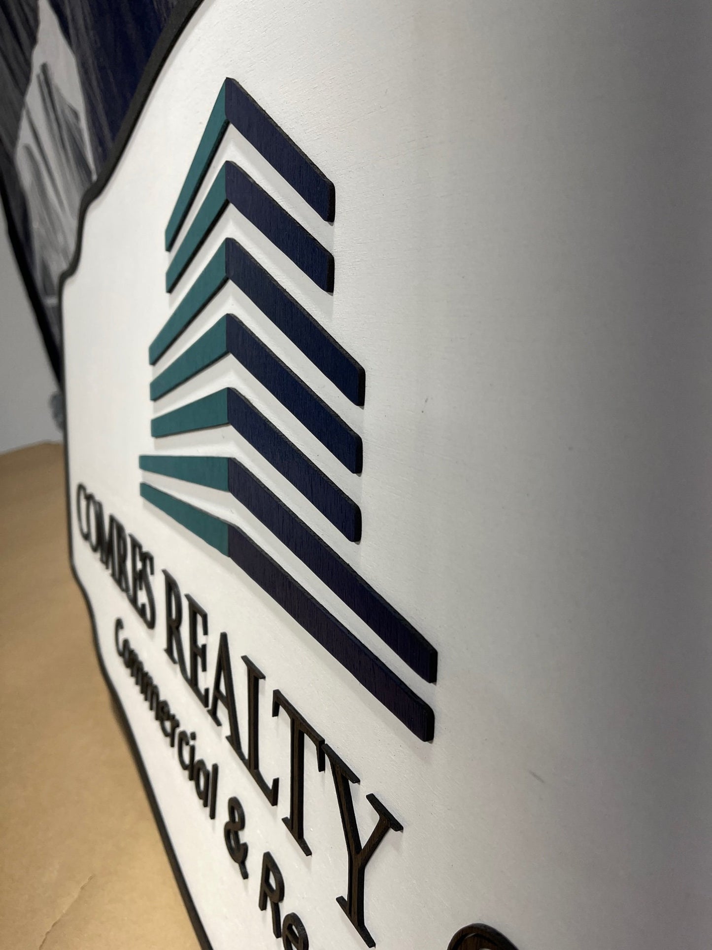 Custom Handmade Wood Sign for Outdoor Indoor Hanging Personalized for your Business, Ranch or Office Commercial Realty Signage