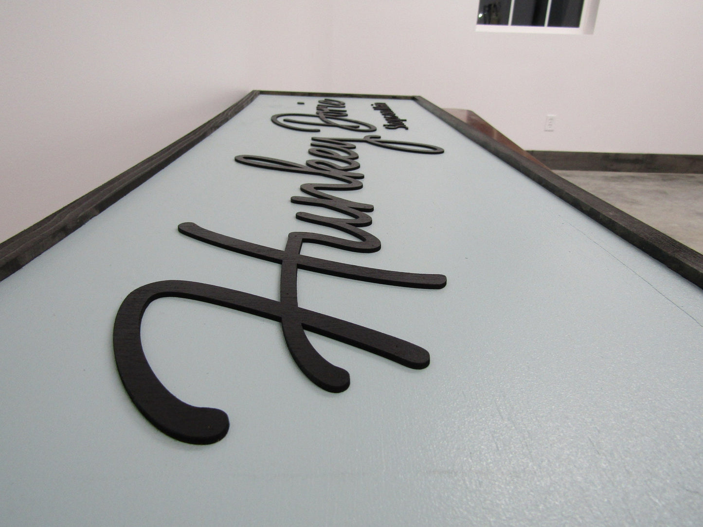 Large Custom Business Sign Commerical Signage We Use Your Actual Graphic Business Logo Wood Laser Cut Out 3D Extra Large Hunkey Dorie