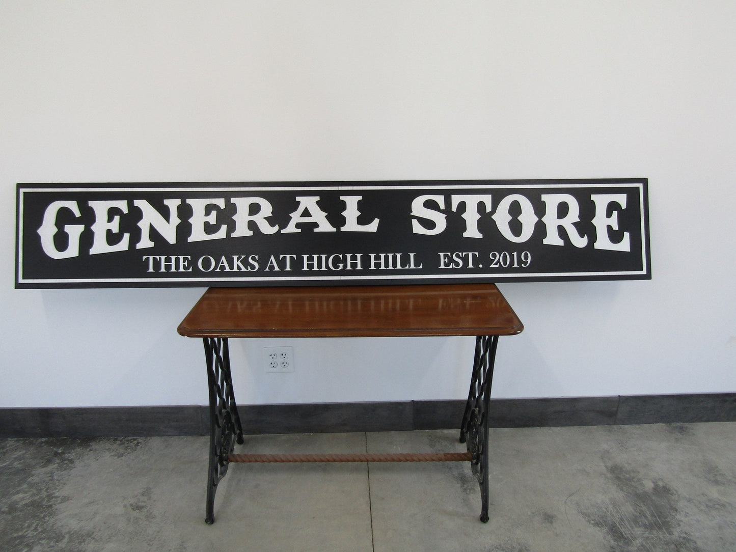 Extra Large Custom General Store Ranch Sign Over-sized Rustic Business Logo Wood Laser Cut Out 3D Footstepsinthepast Small Business