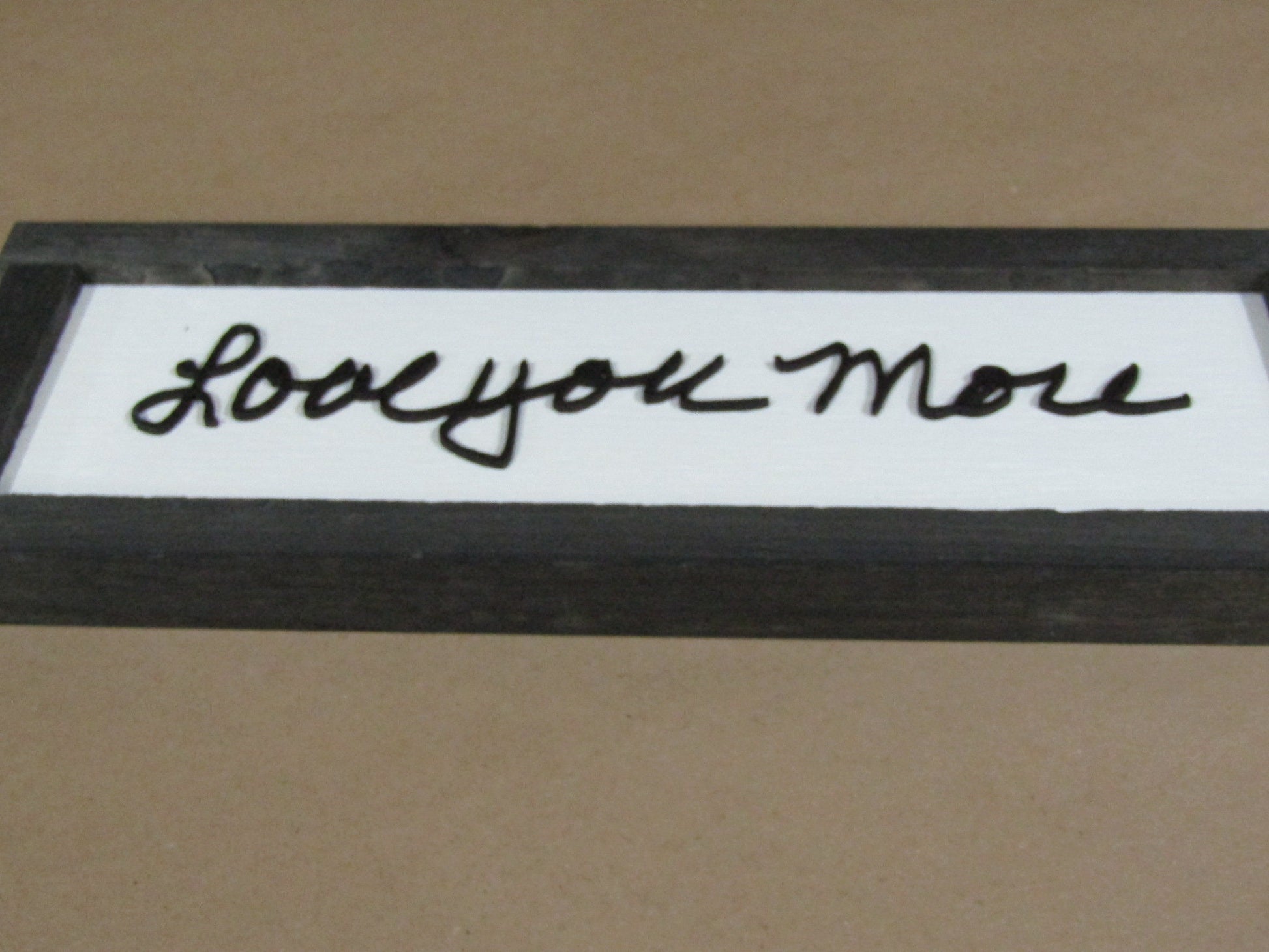 Dad Gift Handwriting Framed Decor Son Gift Personalized Sketch Personal Note Letter Child Parent Special Occasion Fathers Day Handmade 3D