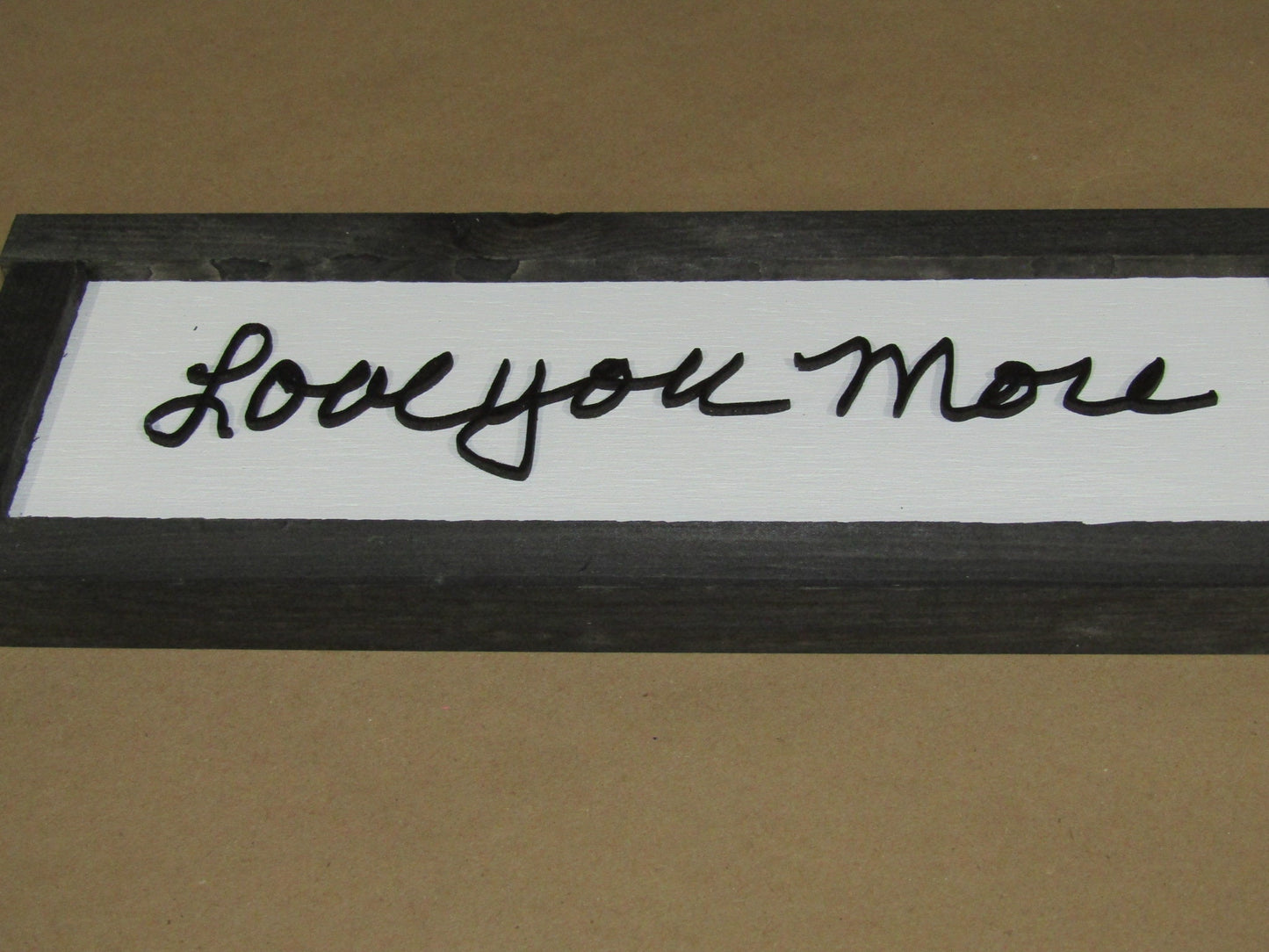 Wife Gift Custom Handwriting Framed Decor Personalized Sketch Personal Note Letter Spouse Special Occasion Mothers Day Handmade 3D Birthday